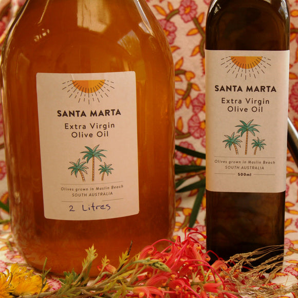 500mL Extra virgin olive oil - Santa Marta (refill $11 or new $12)