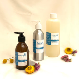 Hand & body wash (500ml refill $9.50/glass $8.50/aluminium $9.50)